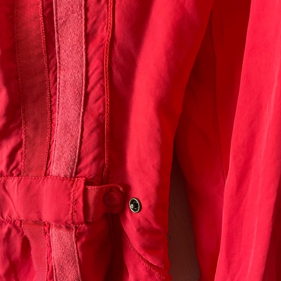 Armani Exchange Fitted Jacket Womens Red - Picture 8 of 8